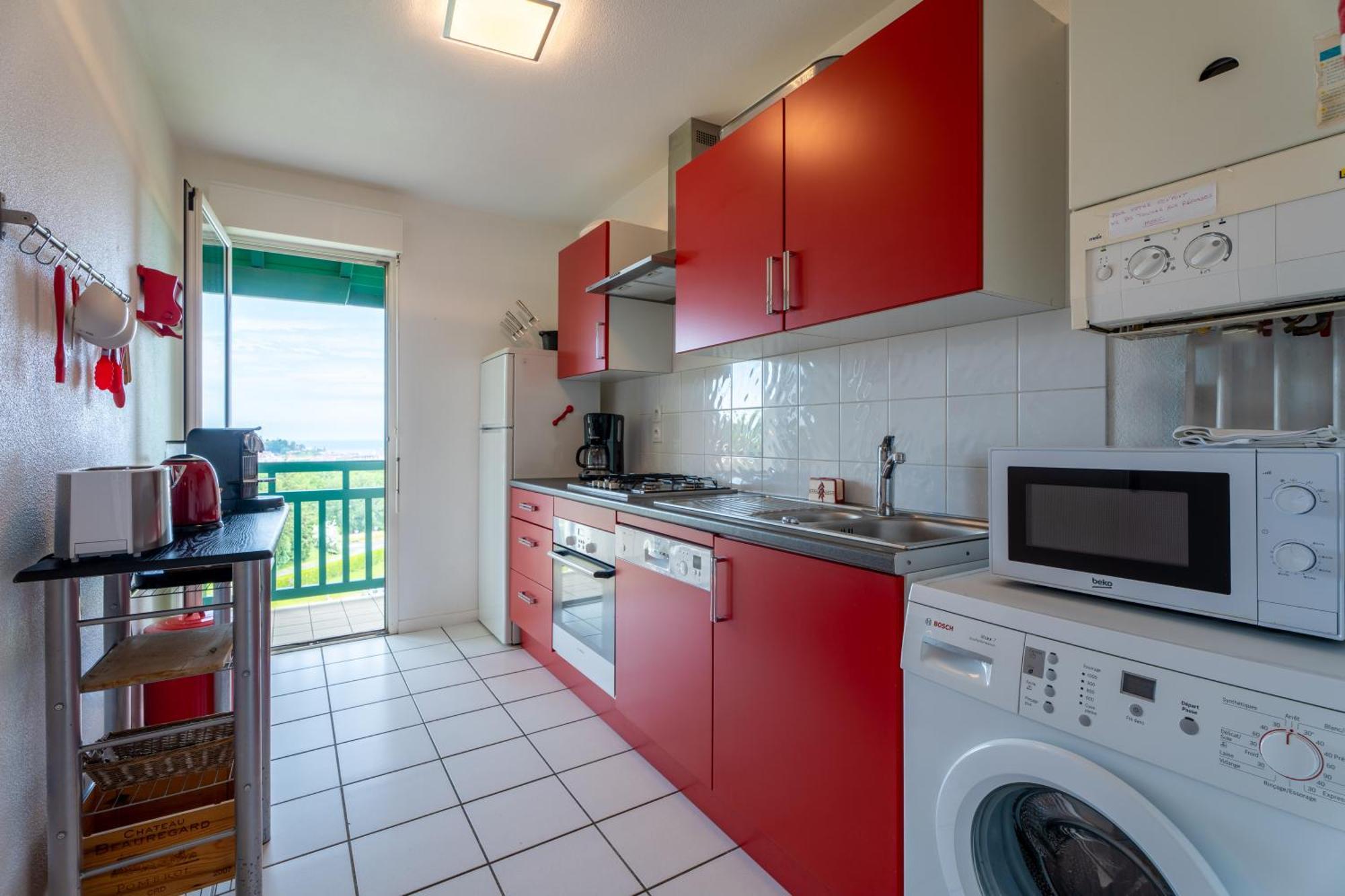 Ziburu Mendi - Appartement Calme, Vue Mer, Parking - WiFi Ciboure Bagian luar foto